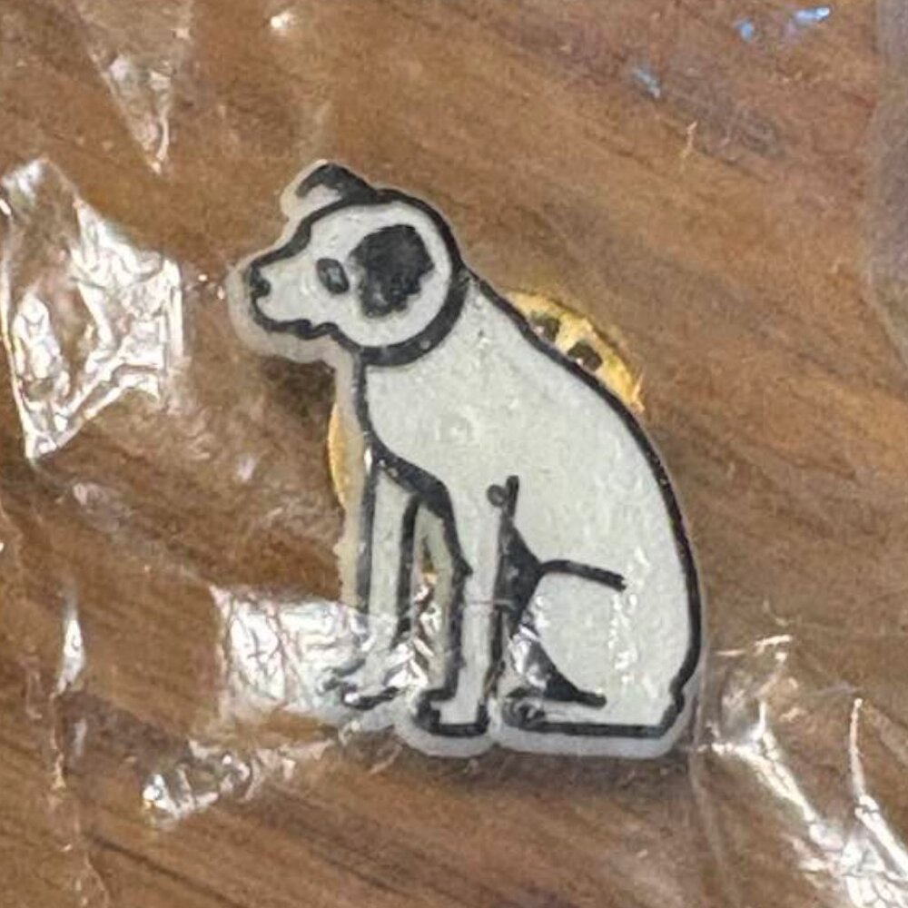 Petite RCA Dog Collectible Pin / Tie Pin
